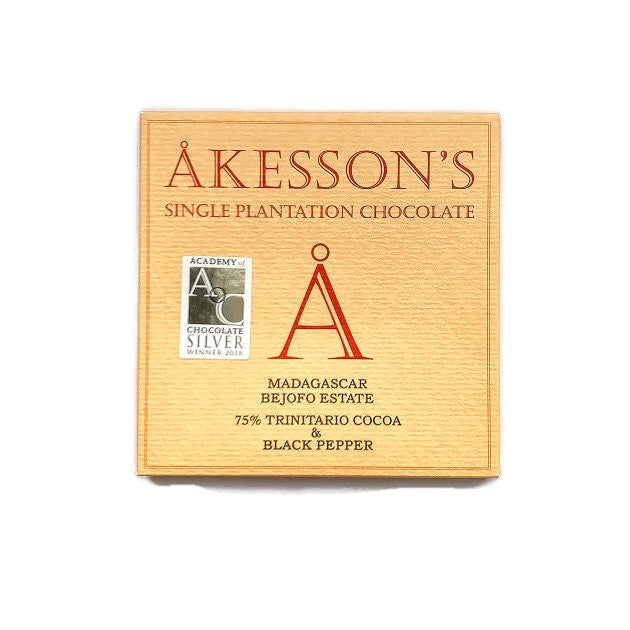 Akesson Madagascar Trinitario 75% with Pepper
