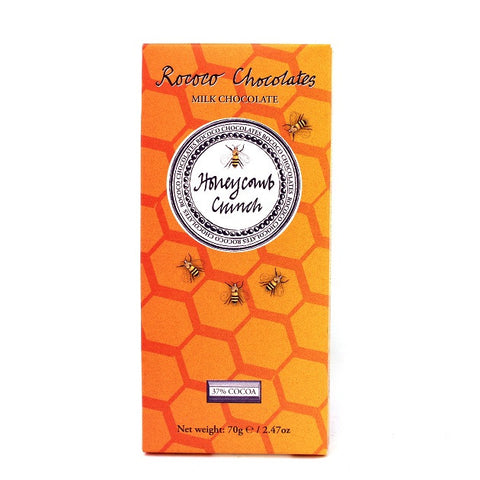 Honeycomb Crunch Organic Milk Chocolate Artisan Bar