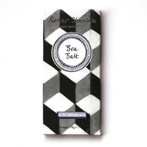 Sea Salt Organic Dark Chocolate Artisan Bar
